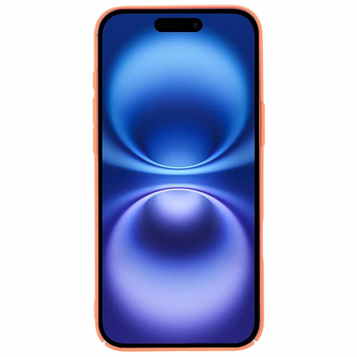A-One Brand - iPhone 16 Mobilskal Skin-Touch Rubberized PC - Orange