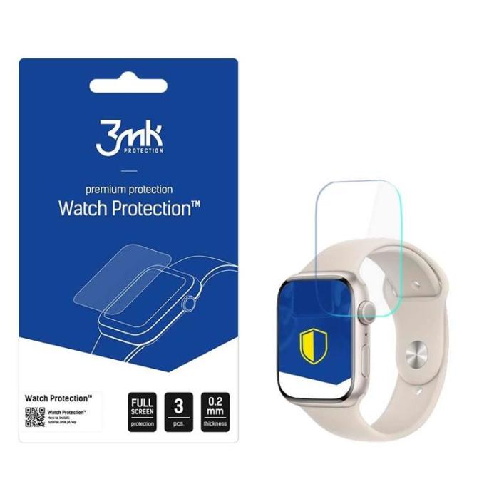 3MK - 3MK Apple Watch 8 41mm Plastfilm Skärmskydd ARC+ Transparent