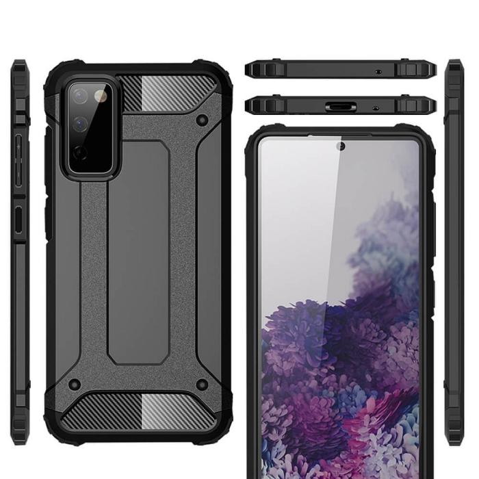 Forcell - ARMOR Skal till Samsung Galaxy S20 FE / S20 FE 5G Svart