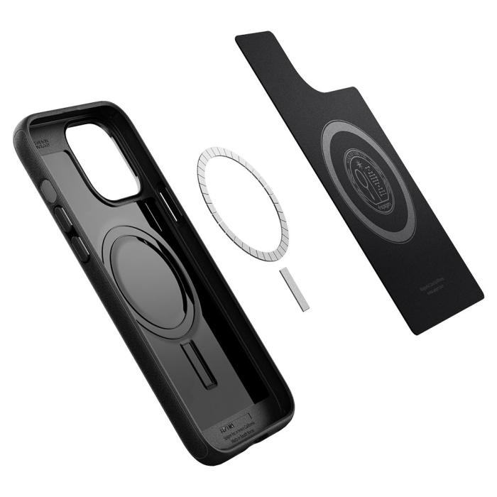 Spigen - Spigen Magsafe Mobilskal iPhone 13 Pro Max - Matte Svart