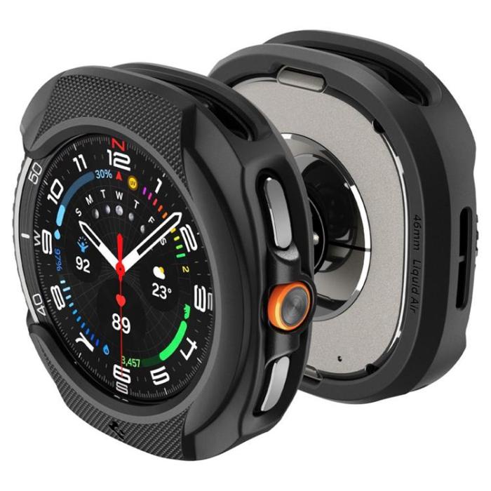 Spigen - Spigen Galaxy Watch 8 Classic (46mm) Skal Liquid Air - Svart