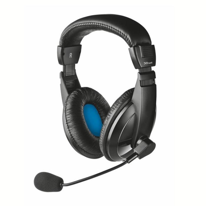 UTGATT5 - TRUST Quasar PC-Headset Mikronfoner