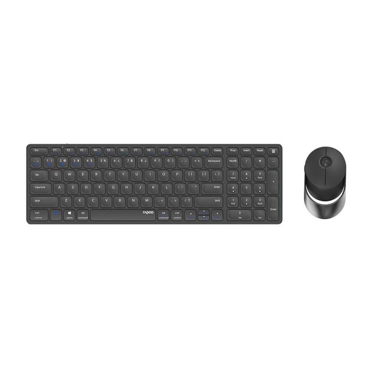 Rapoo Tangentbord/Mus-set 9750M Multi-Mode Trådlöst - Mörkgrå | 2353 | AlltMobil