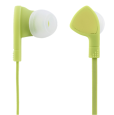 UTGATT1 - Streetz In-ear Mörlurar Med Mikrofon 3.5 mm - Lime Grön