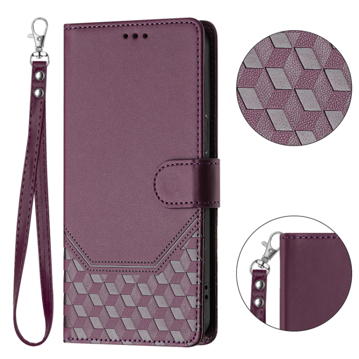 A-One Brand - Nothing Phone (3a) Plånboksfodral Imprinted Honeycomb RFID