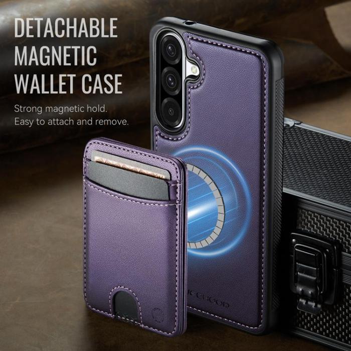 OEM - JEEHOOD Samsung Galaxy A26 5G Mobilskal KonstLäder - Lila