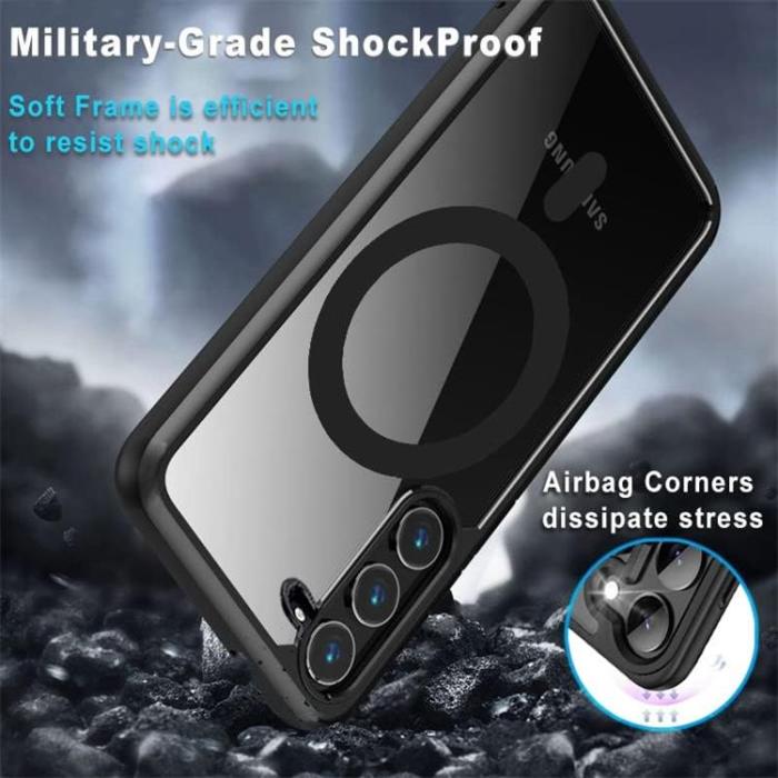 Boom of Sweden - BOOM Galaxy S23 Mobilskal Magsafe Shockproof - Matt Svart