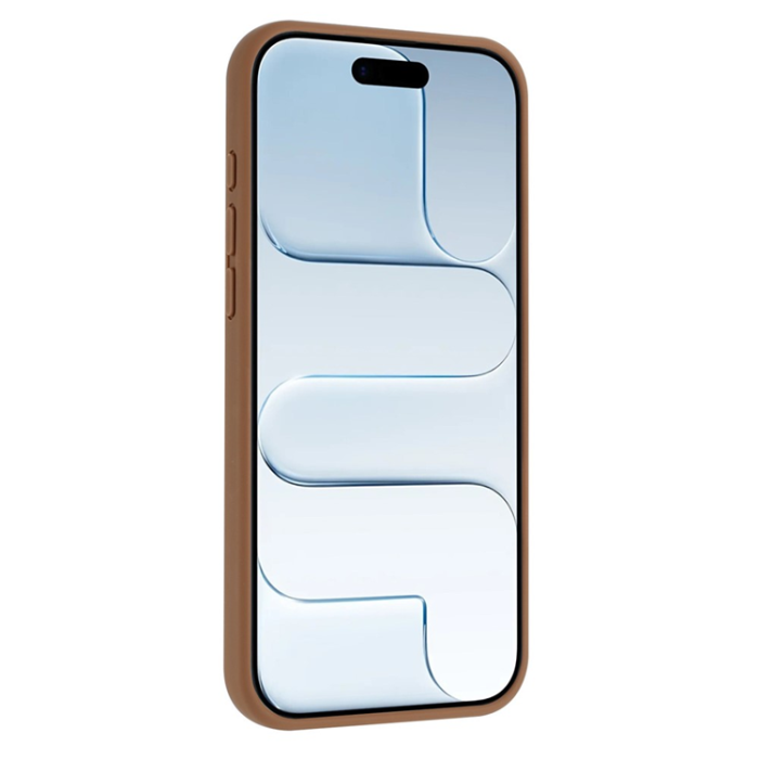 A-One Brand - iPhone 17 Pro Mobilskal MagSafe Rotary Kickstand Skin Touch - Guld