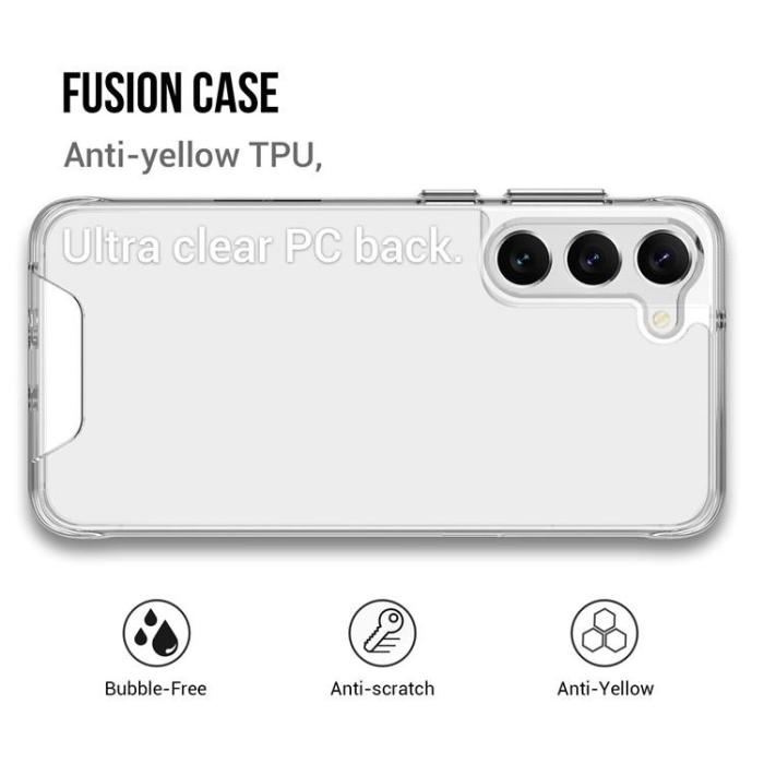 A-One Brand - Galaxy S24 Mobilskal Military Grade - Clear