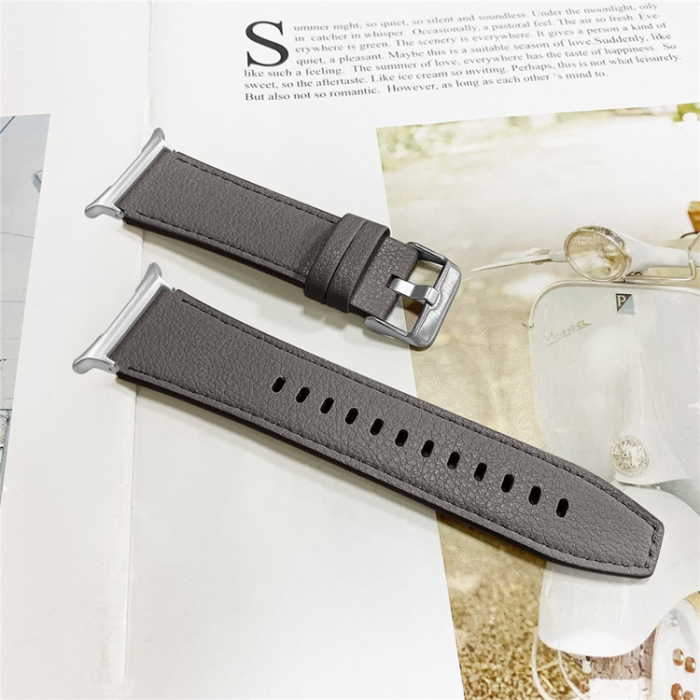 A-One Brand - Galaxy Watch 8 (40mm/44mm) 8 Classic (46mm) Armband Äkta Läder