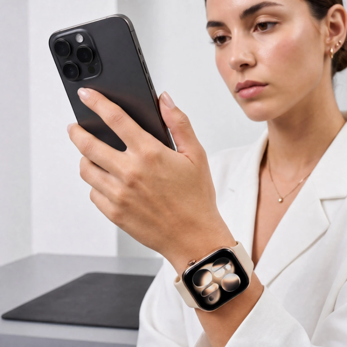 Tech-Protect - Tech-Protect Apple Watch (44/45/46/49mm) Armband - Walnut