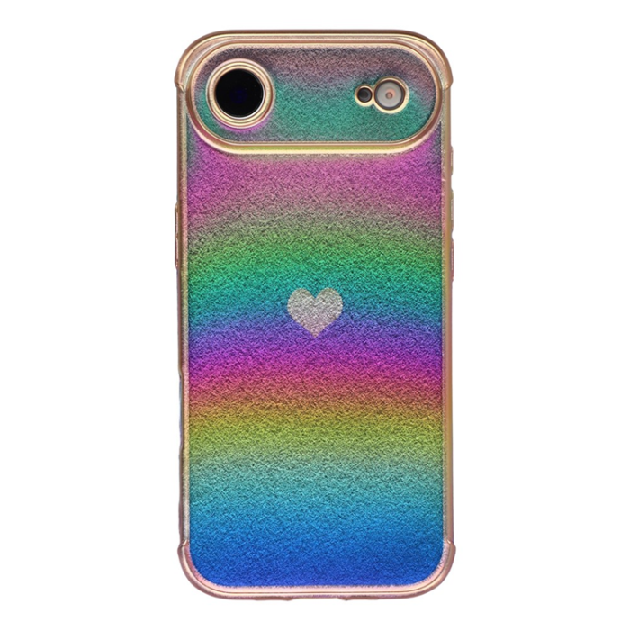 A-One Brand - iPhone Air Mobilskal Dazzling Color Electroplated TPU - Flerfärgad