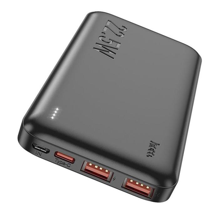 Hoco - Hoco Powerbank 10000 mAh 22.5W PD QC 3A J101 - Svart