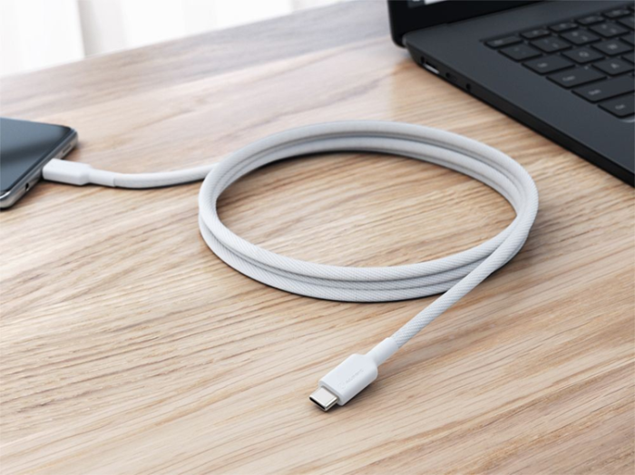 ALOGIC - ALOGIC Elements PRO USB-C till USB-C laddningskabel 5A - 2m - Vit