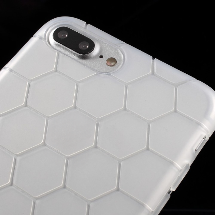 OEM - I-Smile Honeycomb Mobilskal till iPhone 7 Plus - Transparent