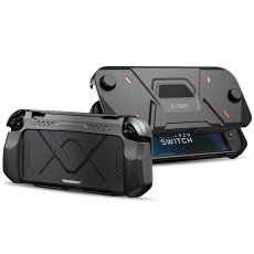 Tech-Protect - Tech Protect Nintendo Switch 2 Fodral Carbonox - Svart