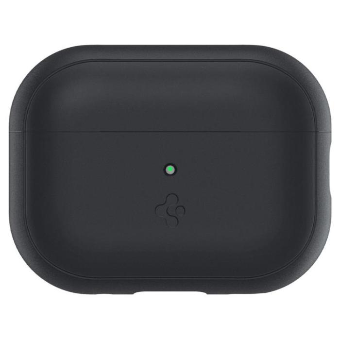 Spigen - Spigen Airpods Pro 1/2 Skal Silicone Fit Strap - Svart