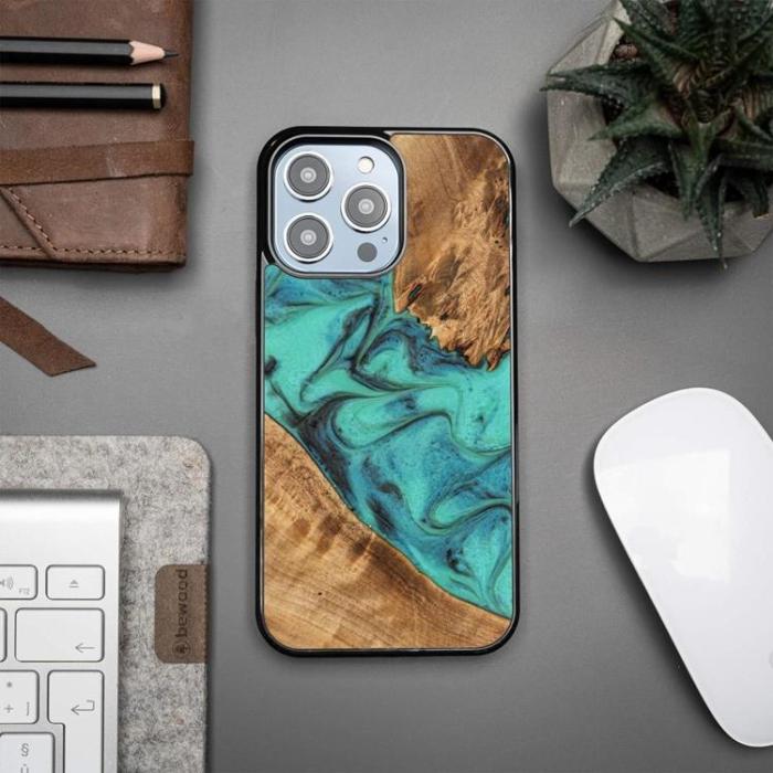 Bewood - Bewood iPhone 15 Pro Max Mobilskal Unique Turquoise