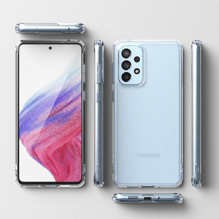 OEM - Ringke Fusion Matte Skal Galaxy A73 - Transparent