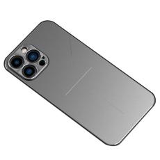 R-JUST - R-JUST RJ-52 Mobilskal i Aluminium och TPU f&ouml;r iPhone 13 Pro - Silver