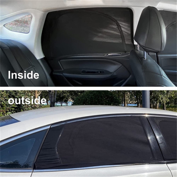 OEM - [2-Pack] Töjbara Solskydd för Sidorutor (förarsida + passagerarsida)