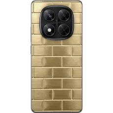 iSecrets - Mobilskal till Xiaomi Redmi Note 14 Pro med Gyllene Murstenar