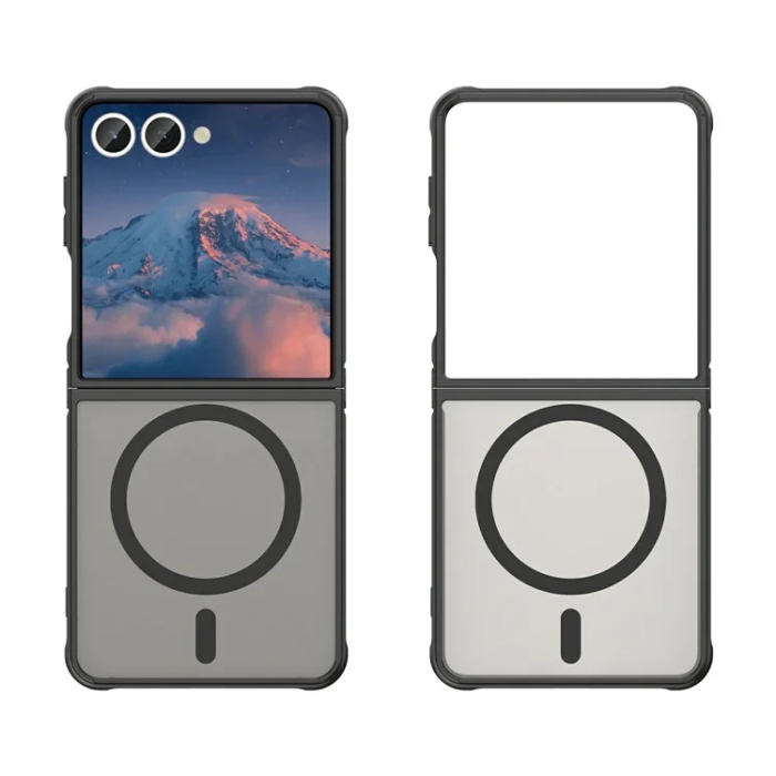 A-One Brand - Galaxy Z Flip 7 Mobilskal Magsafe Anti Drop - Svart