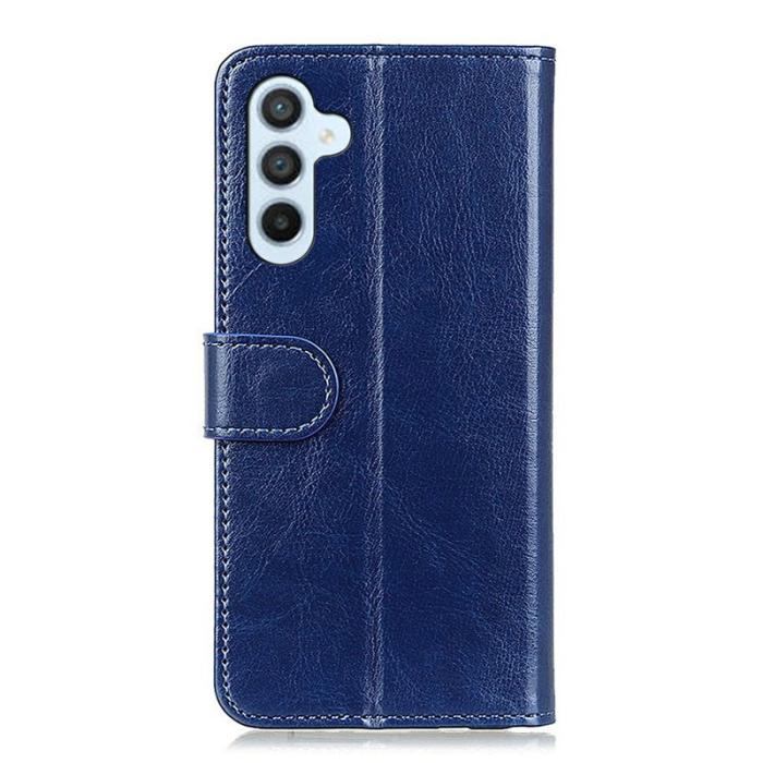 OEM - Mobilfodral för Samsung Galaxy S26 Plus Konstläder Ställ - Blå