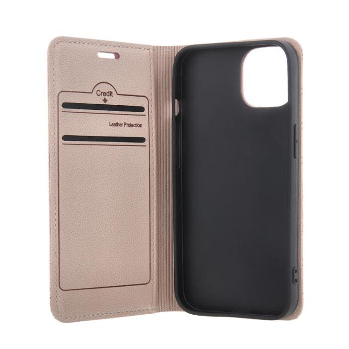 OEM - Xiaomi Redmi A1/A2 Plånboksfodral Smart Caro - Beige