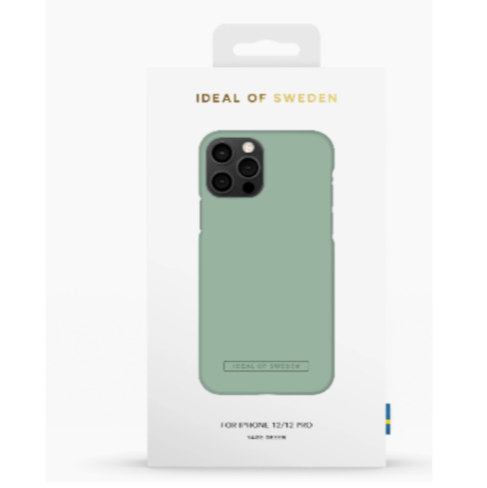 UTGATT1 - Ideal of Sweden iPhone 12/12 Pro Skal Sömlös - Salvia Grön