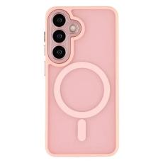 WANLONFENG - WANLONFENG Mobilskal f&ouml;r Samsung Galaxy S26 Plus Shockproof Magnetiskt Rosa