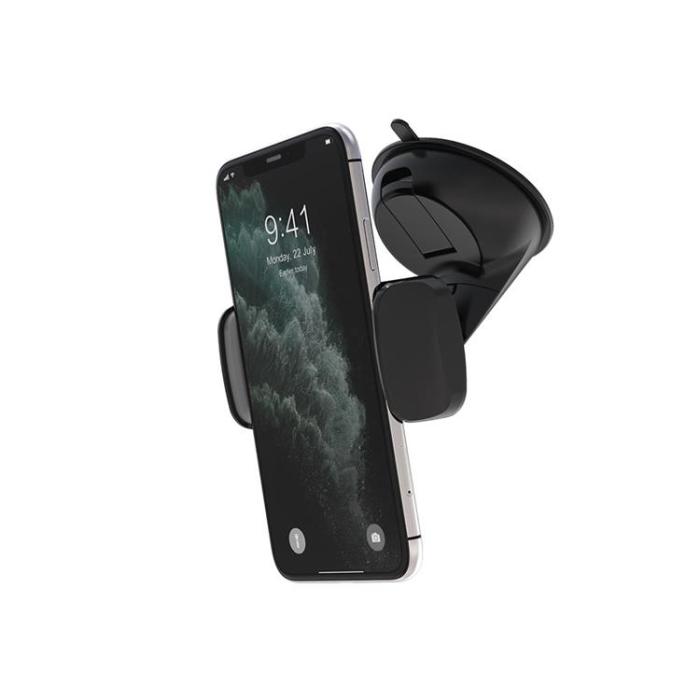 Devia - Devia Bilhållare Instrumentbräda med Sugkopp ES049 - Svart