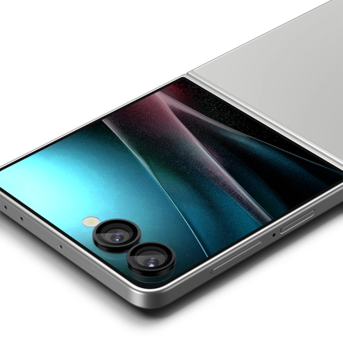 Spigen - [2-Pack] Spigen Galaxy Z Flip 7 Härdat Glas Kameraskydd EZ Fit