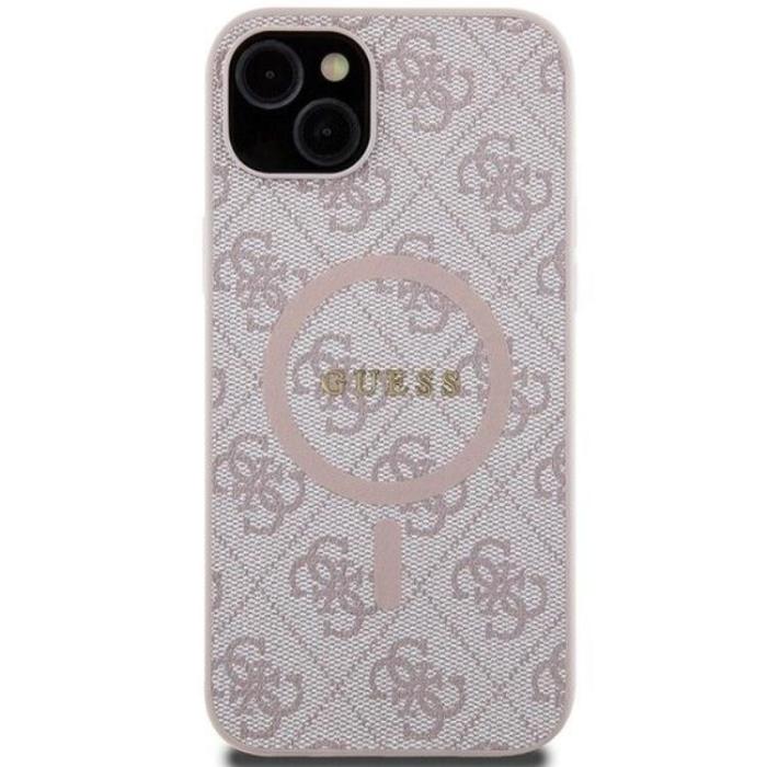 Guess - Guess iPhone 15 Plus Mobilskal Magsafe Classic Logo