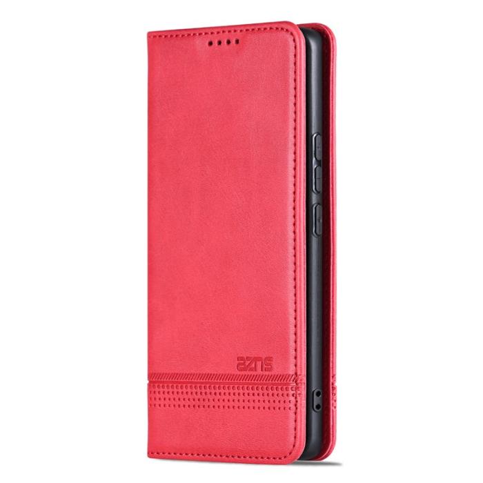 AZNS - AZNS Xiaomi 15 Pro Plånboksfodral Konstläder - Röd