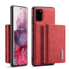 DG.MING - DG.MING Magnetiskt Pl&aring;nboksfodral till Samsung Galaxy S20 Plus - R&ouml;d