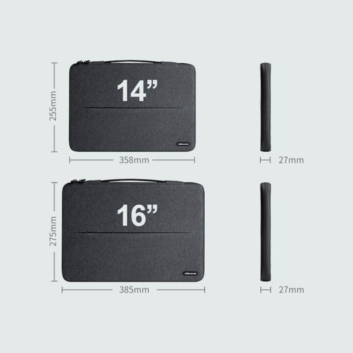 UTGATT1 - Nillkin 2in1 Datorfodral MacBook 14'' - Svart