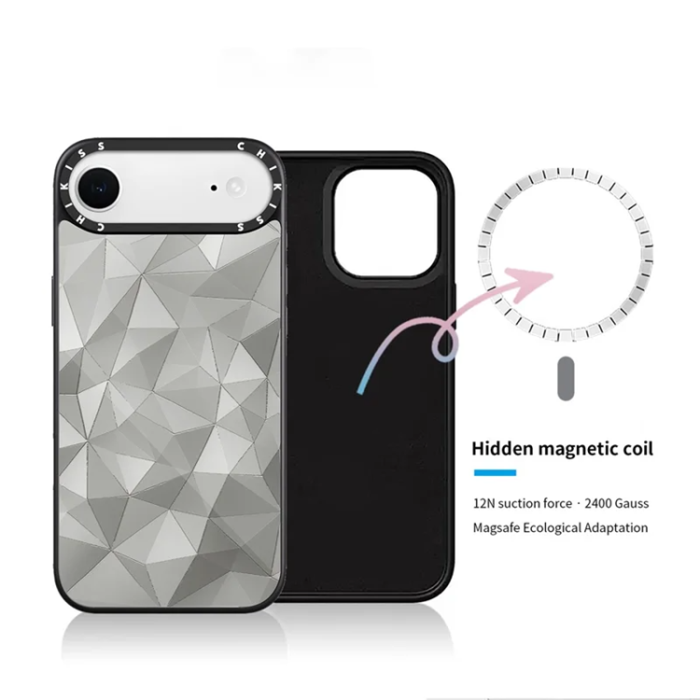 A-One Brand - iPhone 17 Air Mobilskal MagSafe Aluminium Silikon