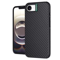 Nillkin - NILLKIN Mobilskal till iPhone 16e Magnetiskt Kolfiber TPU + PC Gr&ouml;n