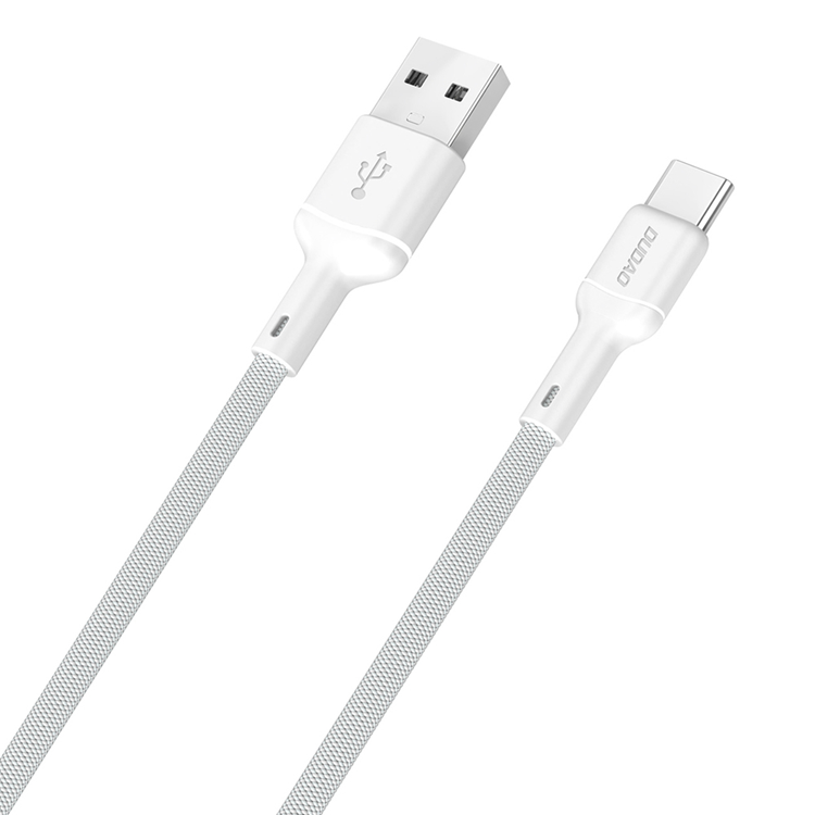 Dudao USB-A - USB-C kabel 5A 1m L9T - Vit | 3541 | AlltMobil