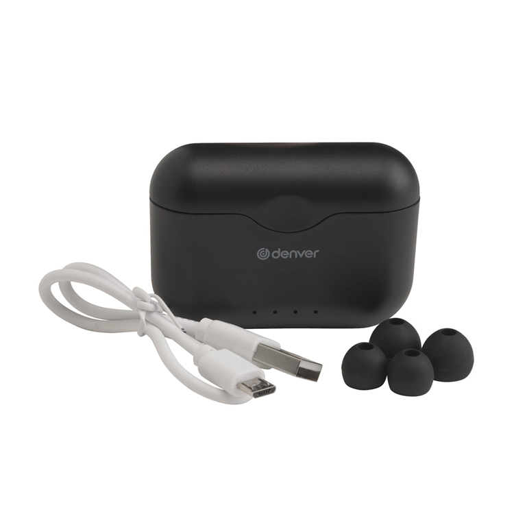 Denvar Trådlös Hörlurar In-Ear - Svart | 505295 | AlltMobil