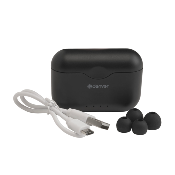 Denver - Denvar Trådlös Hörlurar In-Ear - Svart