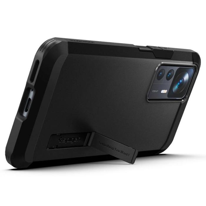 UTGATT1 - Spigen Xiaomi 12T/12T Pro Tough Armor- Svart