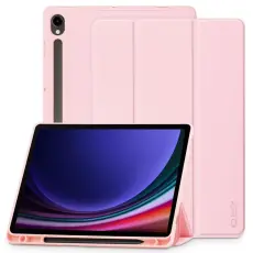 Tech-Protect - Tech-Protect Galaxy Tab S9 FE Fodral med plats f&ouml;r pennna - Rosa