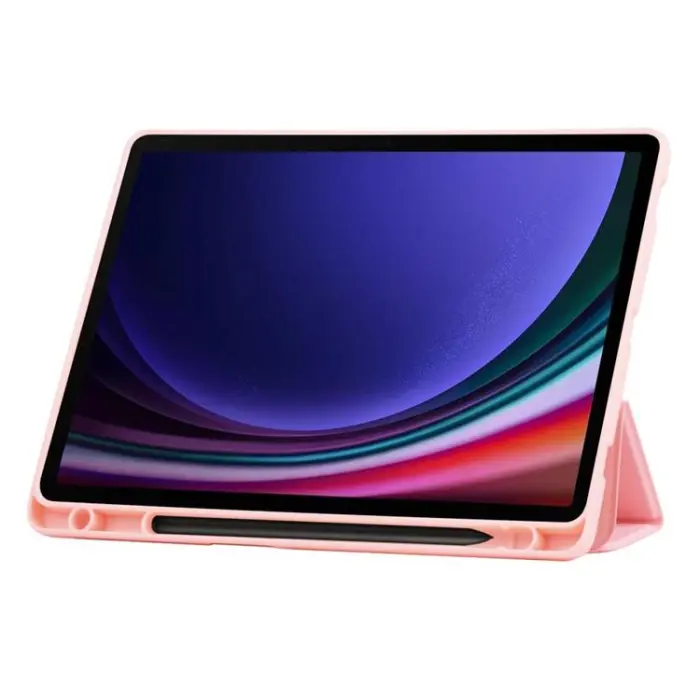 Tech-Protect - Tech-Protect Galaxy Tab S9 FE Fodral med plats för pennna - Rosa