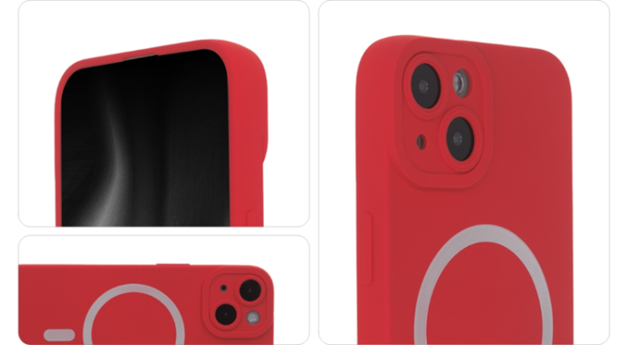 Tecto Shield - Tecto Shield Mobilskal till iPhone 15 Pro Max Magsafe Soft Silikon