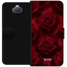 iSecrets - Pl&aring;nboksfodral till Sony Xperia 10 med Crimson Rose