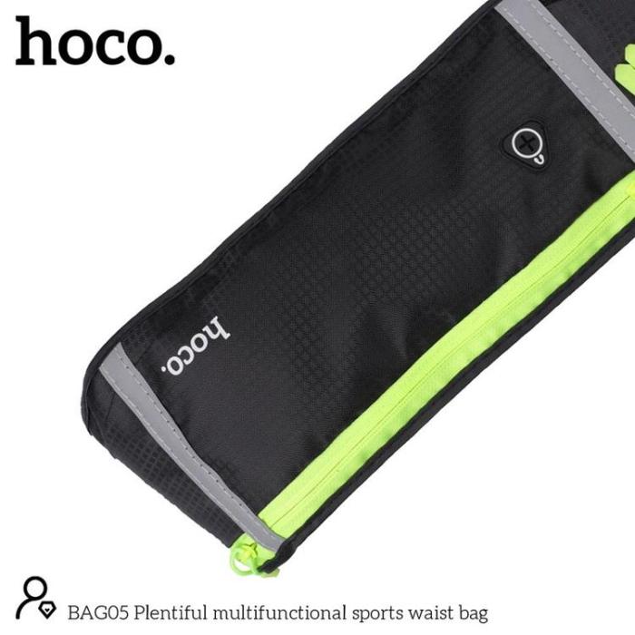 Hoco - Hoco Bältesväska med Vattenflaskhållare BAG05 - Svart