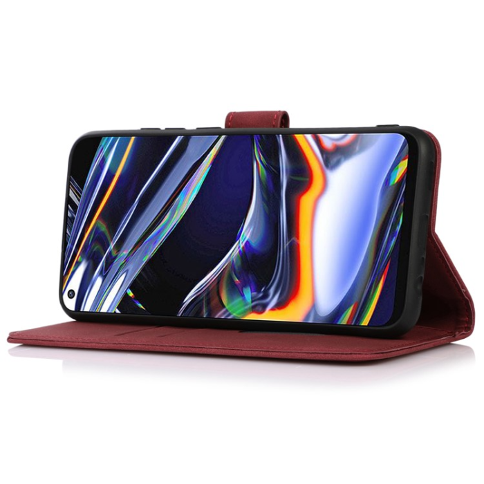 KHAZNEH - KHAZNEH Sony Xperia 1 V Plånboksfodral Textured Flip - Röd
