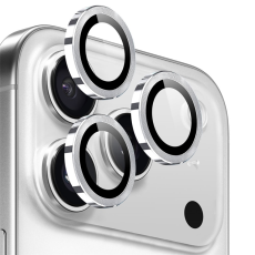 NORTHJO - Northjo iPhone 17 Pro/17 Pro Max Härdat Glas Kameraskydd - Silver